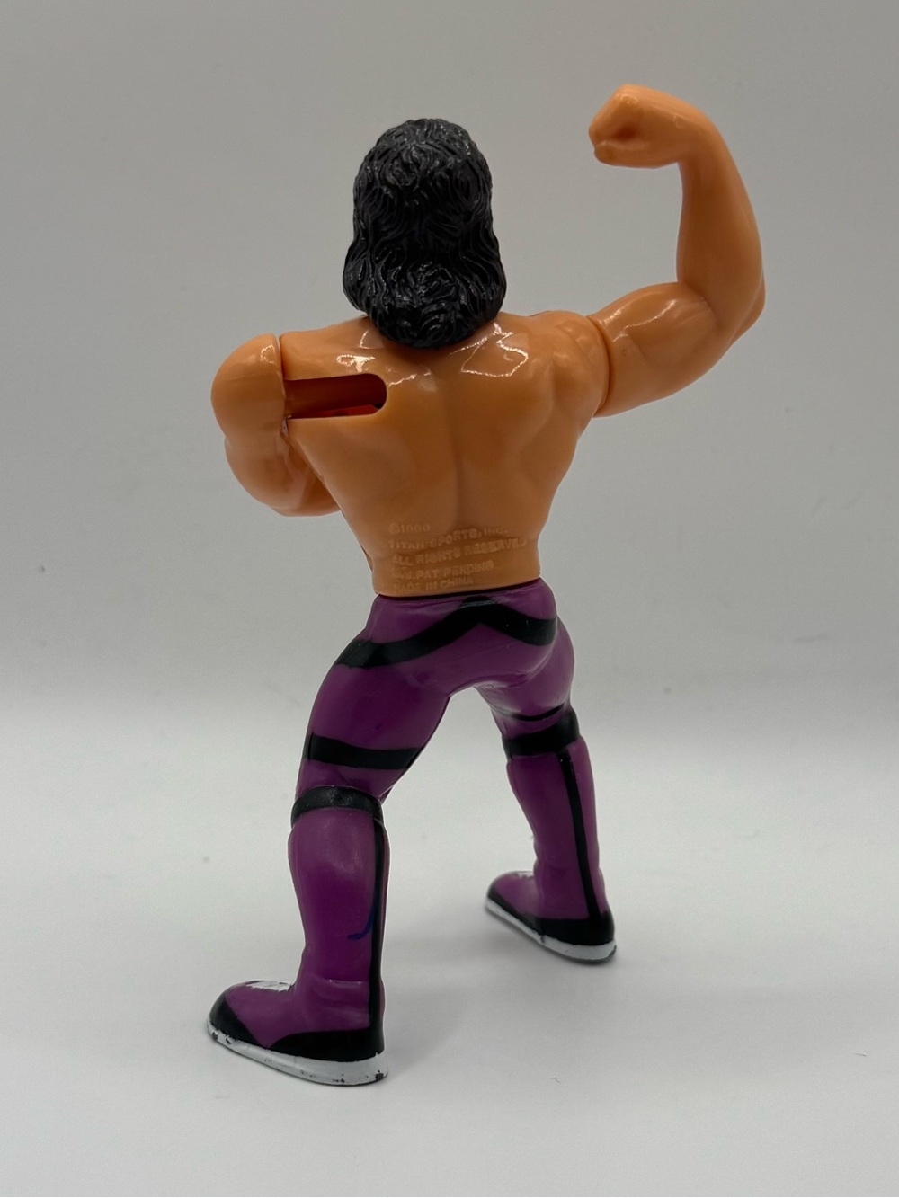 1990 WWF Hasbro Series 1 Ravishing Rick Rude with Rude Awakening Headlock! - Picture 2 of 2